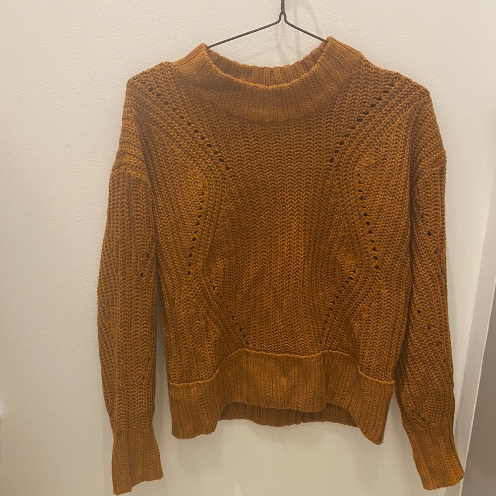 Camel tan color sweater